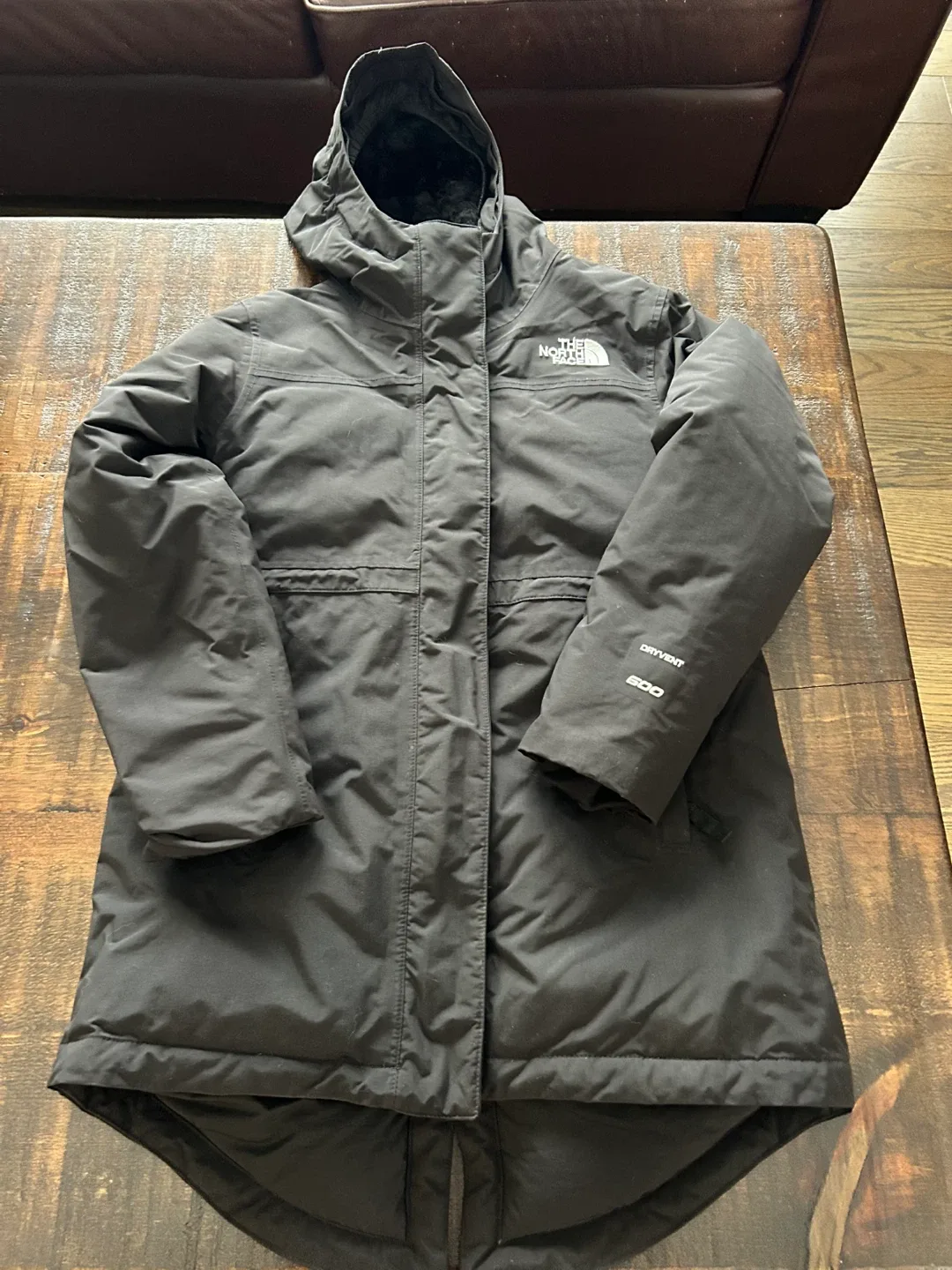 The North Face DryVent 600 Black Parka