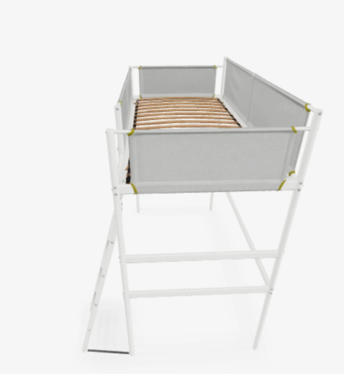 White Loft Bed (77 1/2") - photo 4
