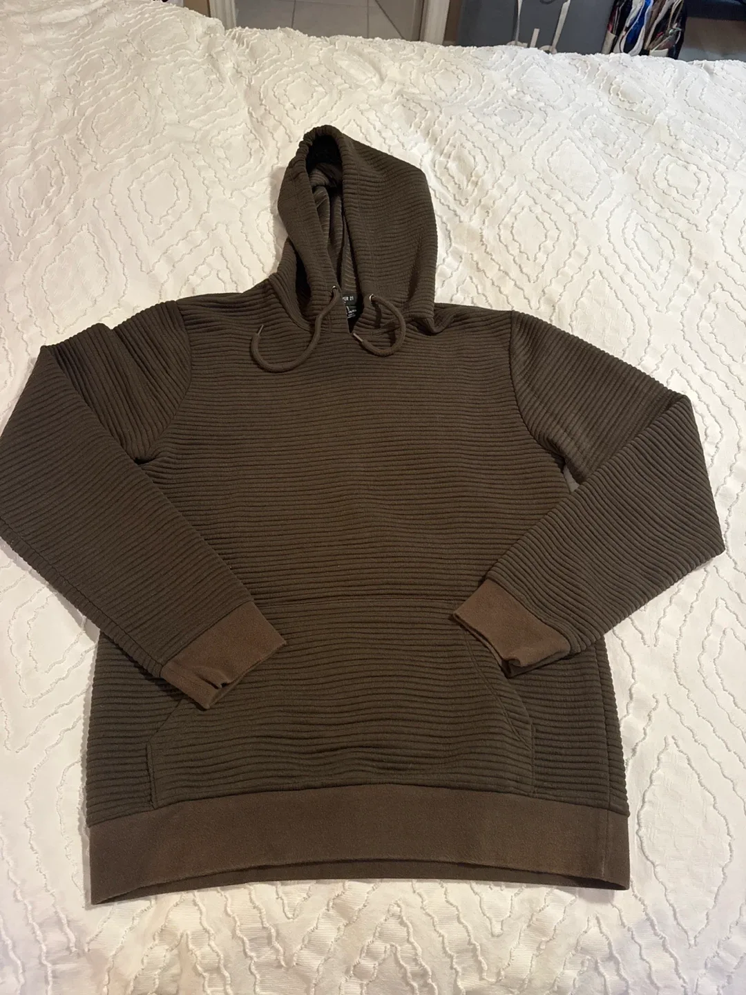 Forever 21 Men's Brown Hoodie - Size S