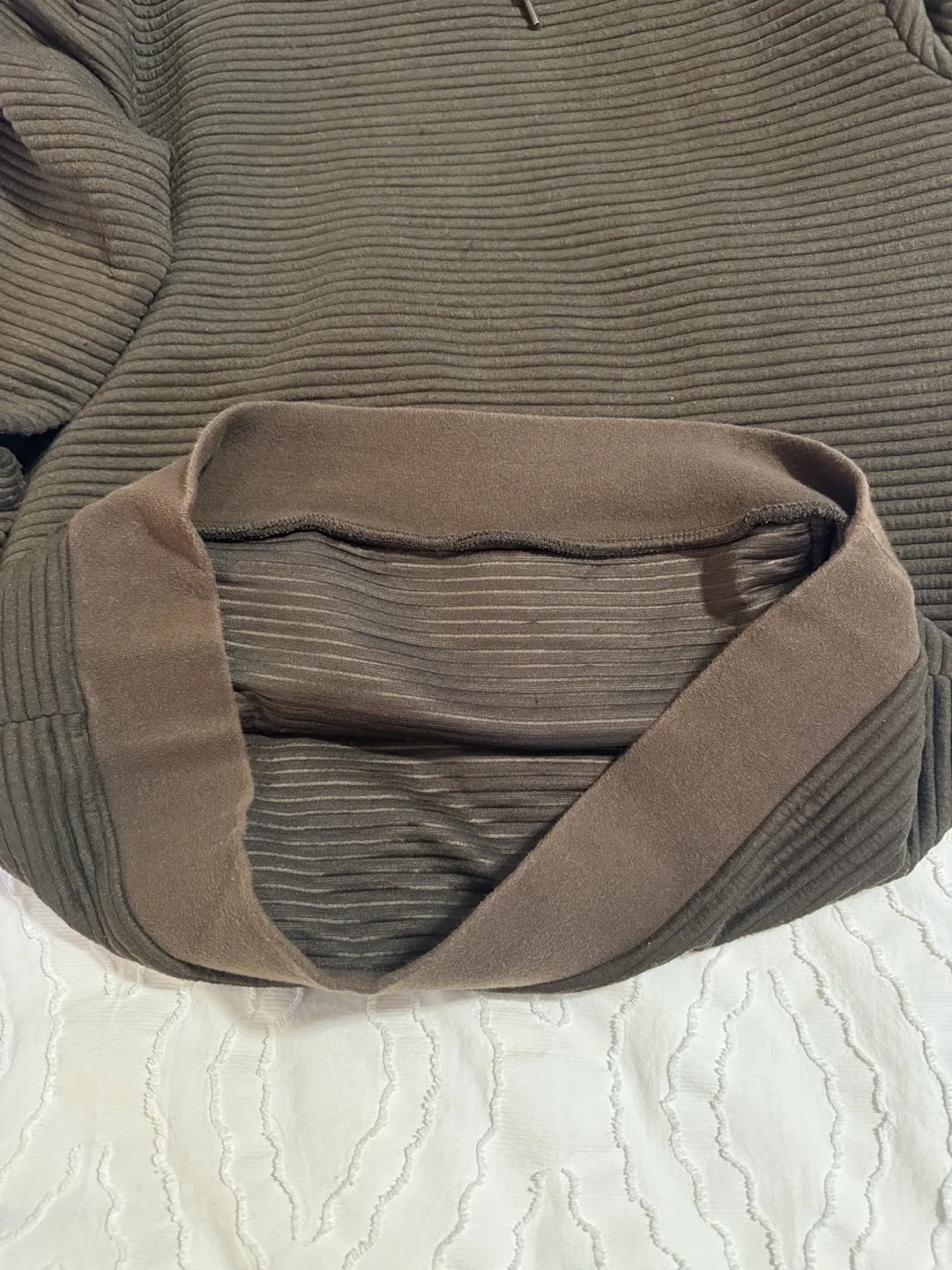 Forever 21 Men's Brown Hoodie - Size S image indicator(6)