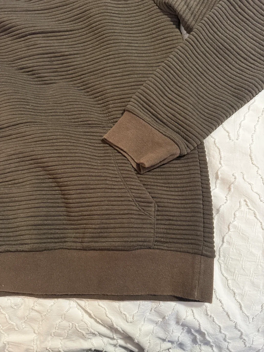 Forever 21 Men's Brown Hoodie - Size S image indicator(5)