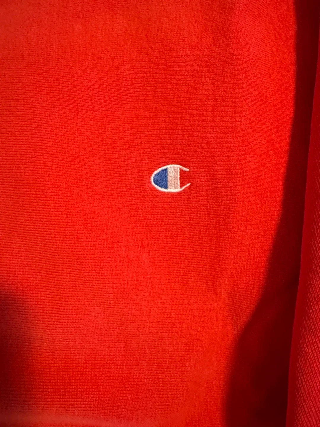 Champion Reverse Weave Red Sweatshirt, Size XL image indicator(2)