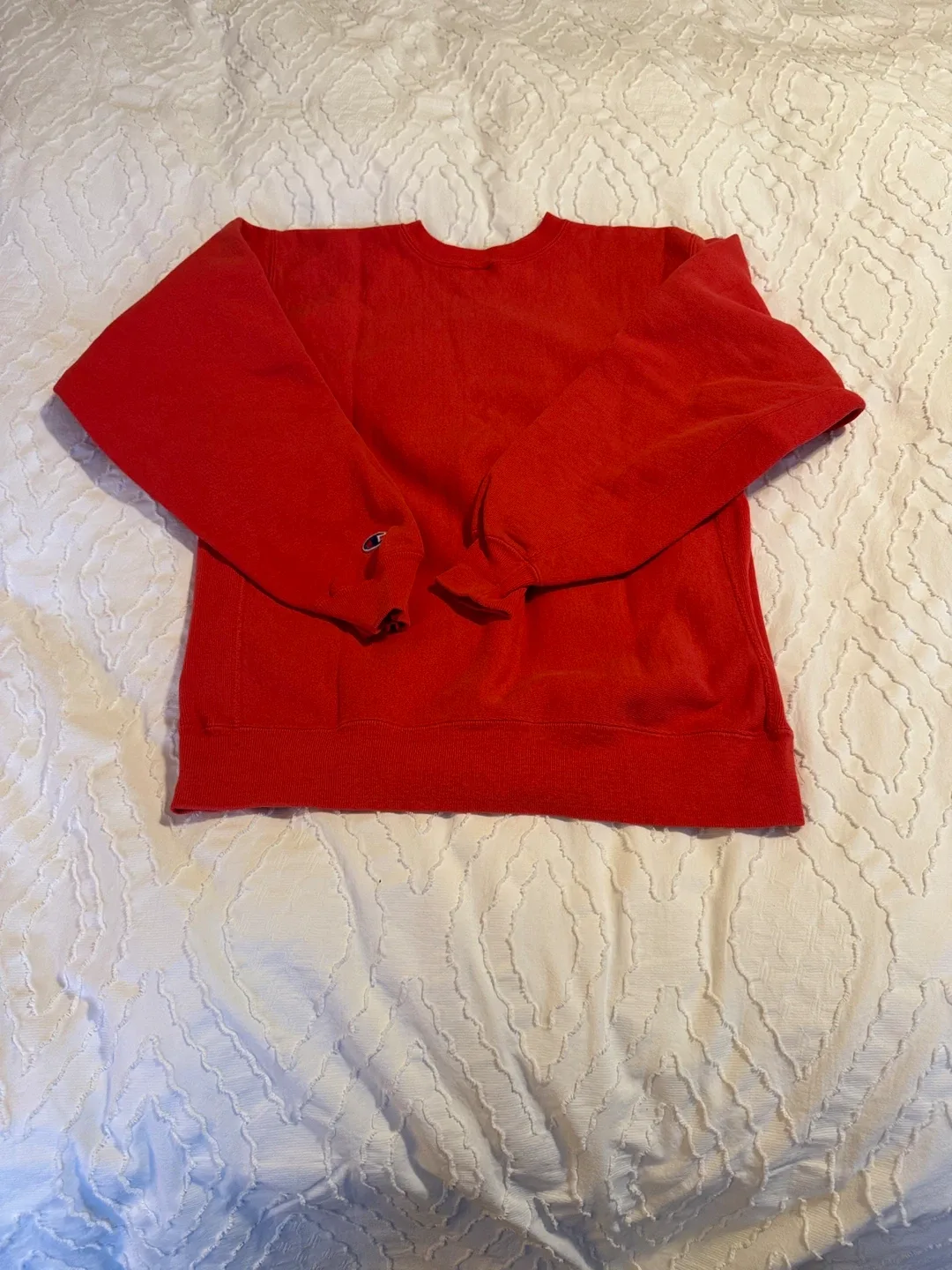 Champion Reverse Weave Red Sweatshirt, Size XL image indicator(8)
