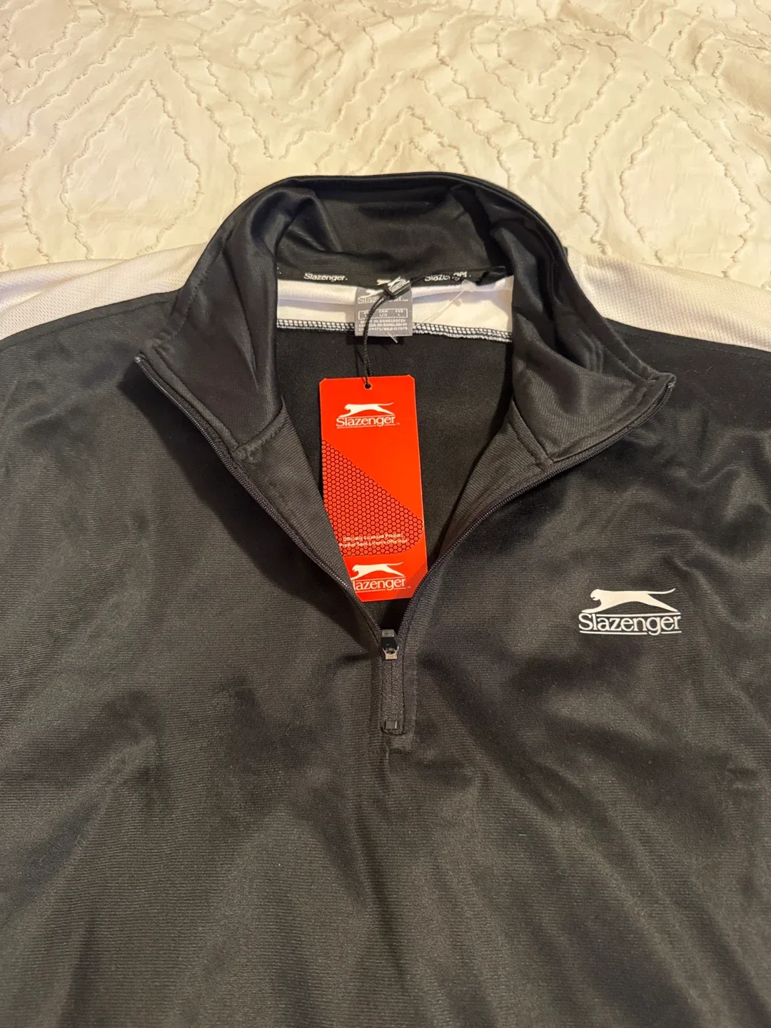 New Slazenger Black & White Track Jacket image indicator(5)