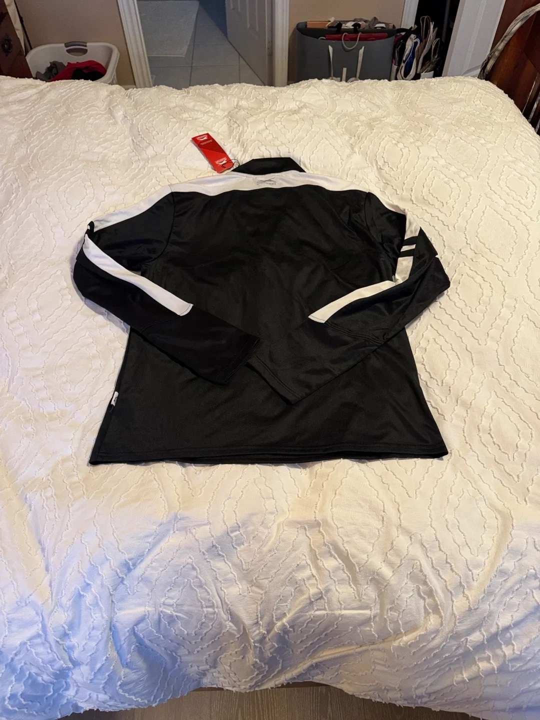 New Slazenger Black & White Track Jacket image indicator(8)
