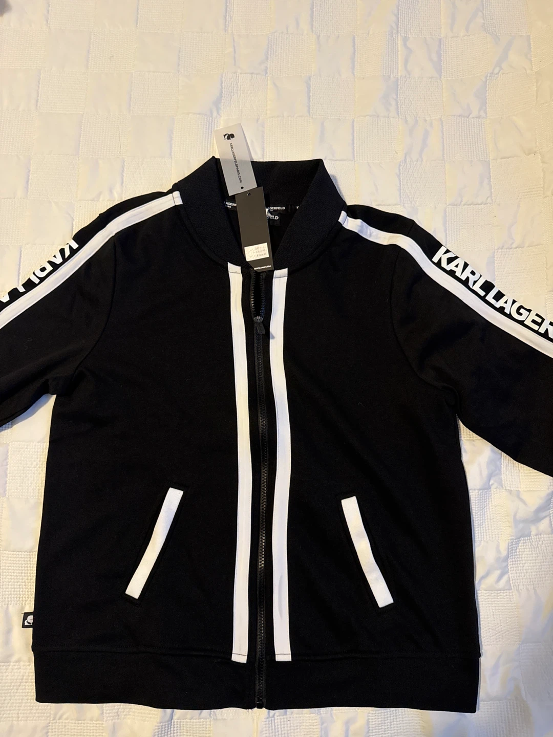 New Karl Lagerfeld Paris Black Jacket Size S