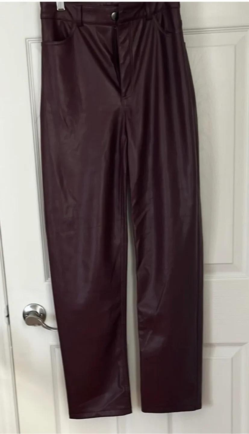 Dynamite Faux Leather Pants - Size 2