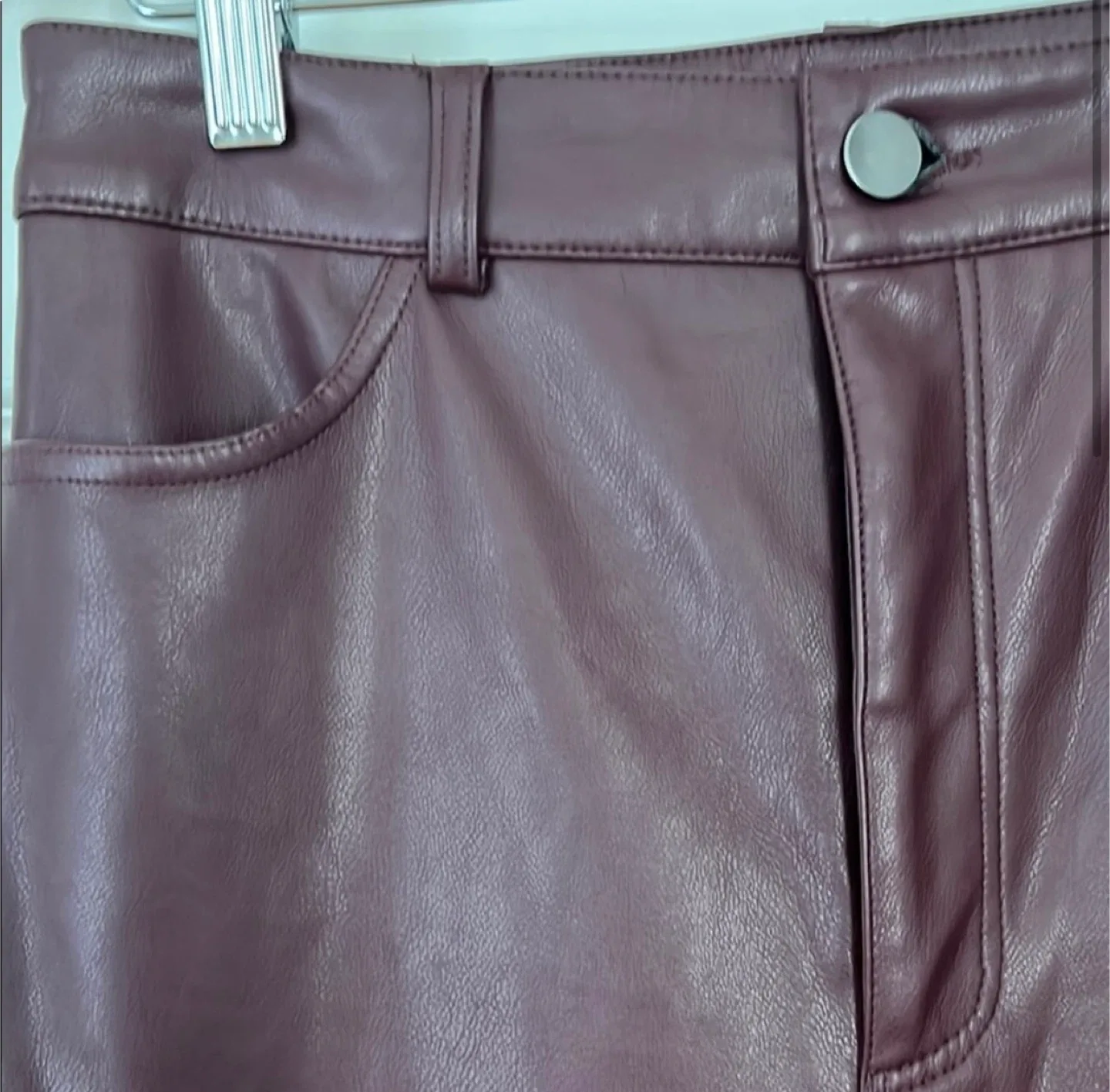 Dynamite Faux Leather Pants - Size 2 image indicator(3)