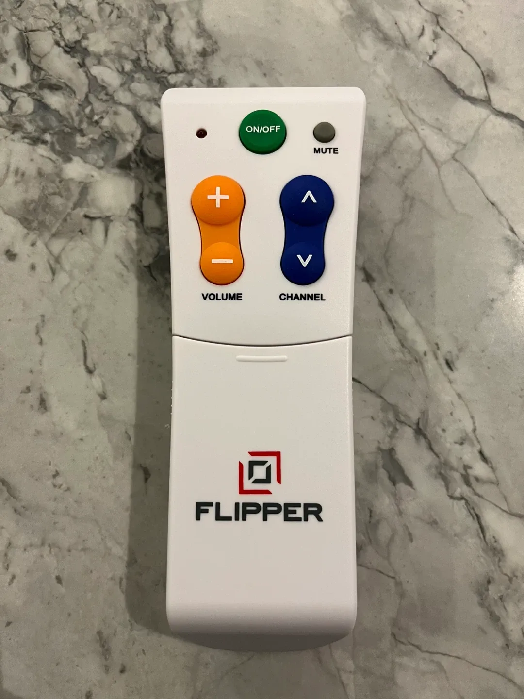 Flipper Big Button Universal TV Remote for Seniors, Elders image indicator(2)