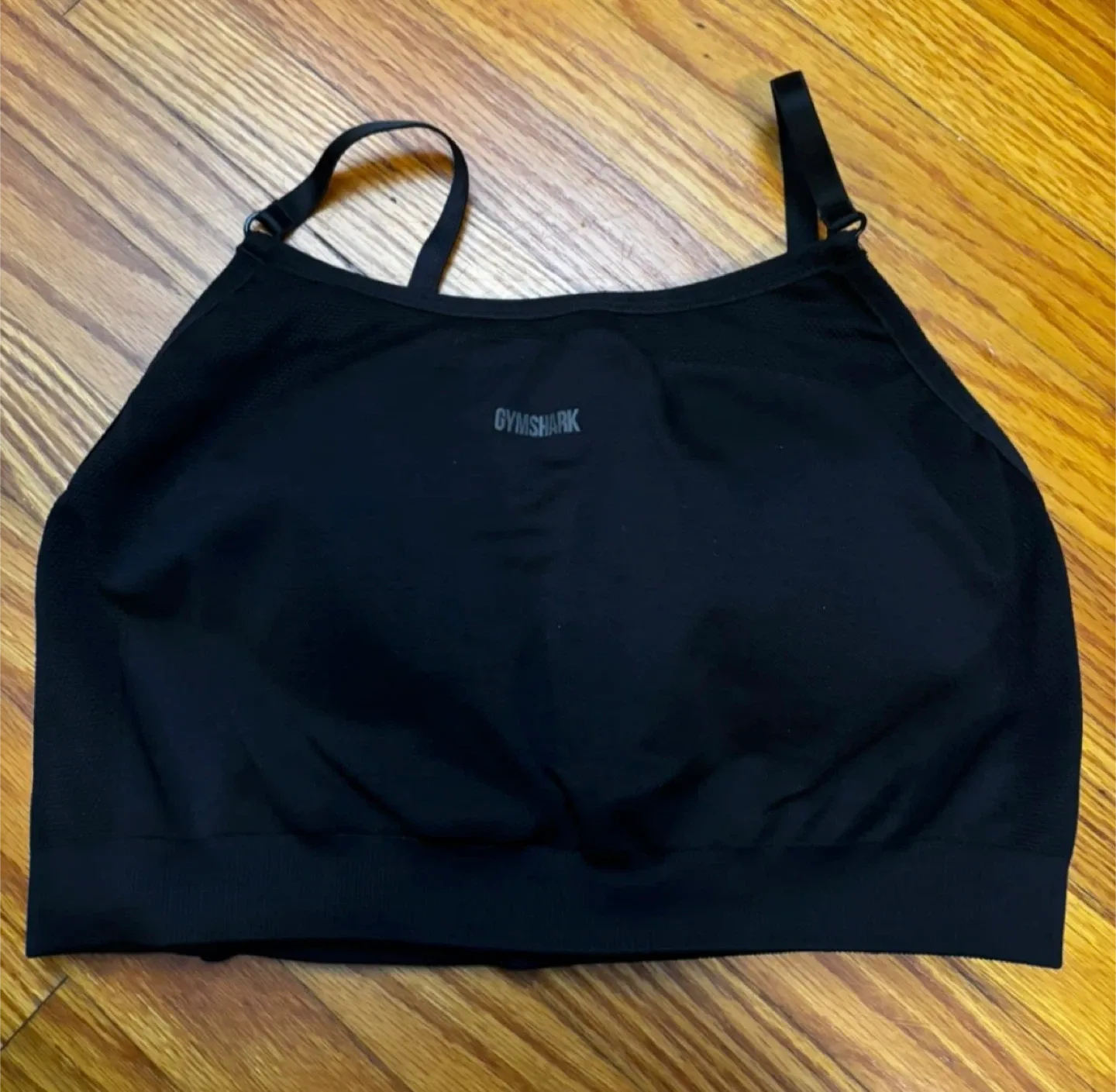 Gymshark Black Sports Bra - Size M