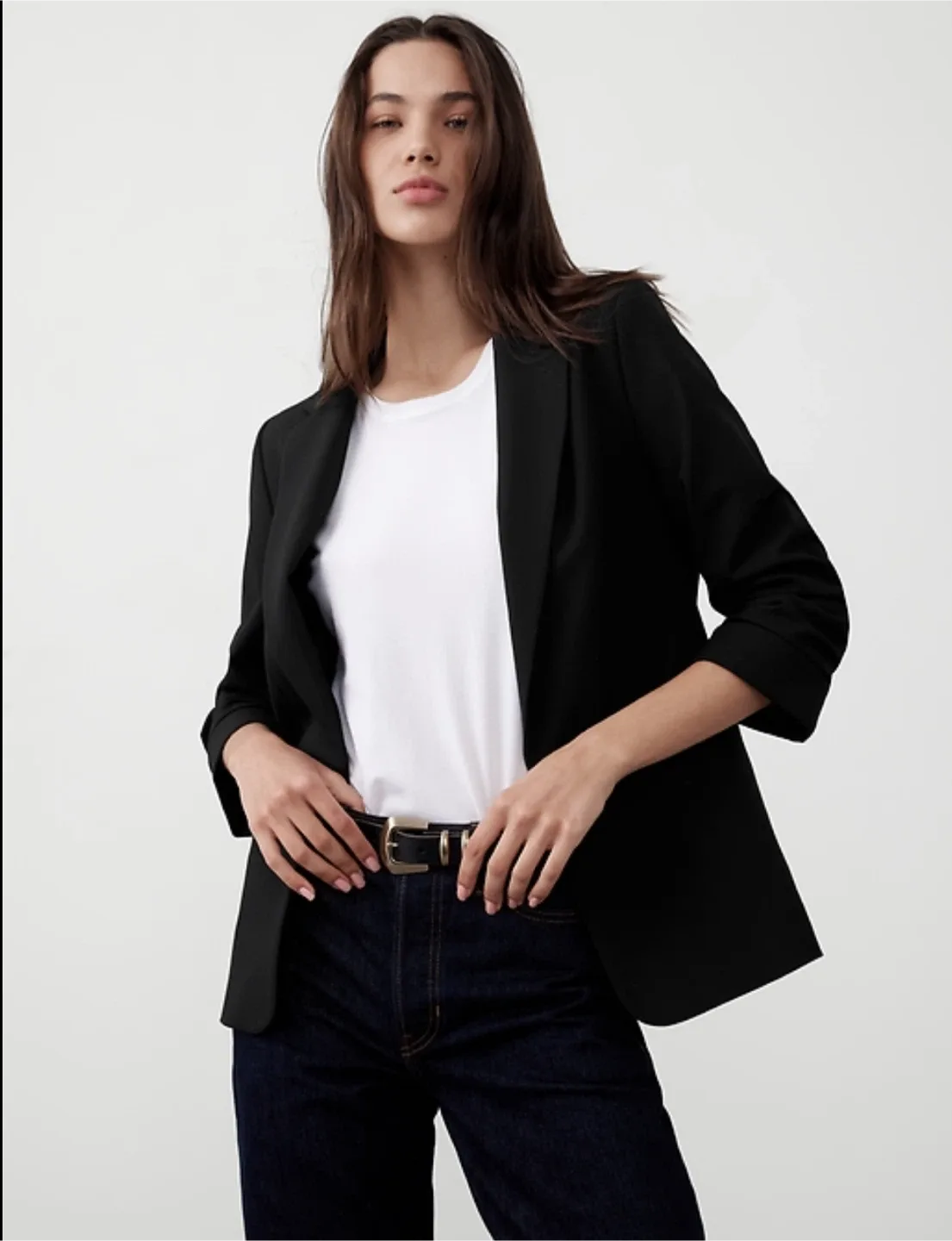 SioKuy Black Blazer Jacket - Size Small image indicator(2)