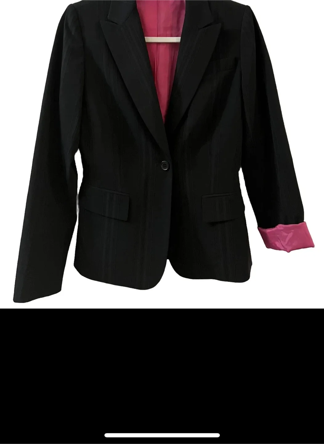 SioKuy Black Blazer Jacket - Size Small image indicator(7)