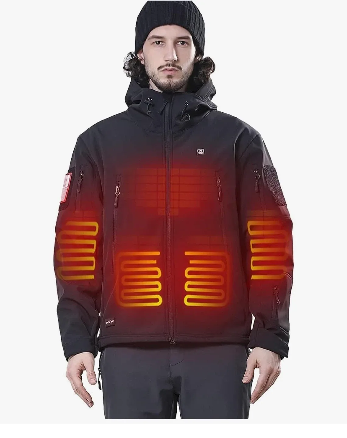 Dewbu Heated Jacket - Black