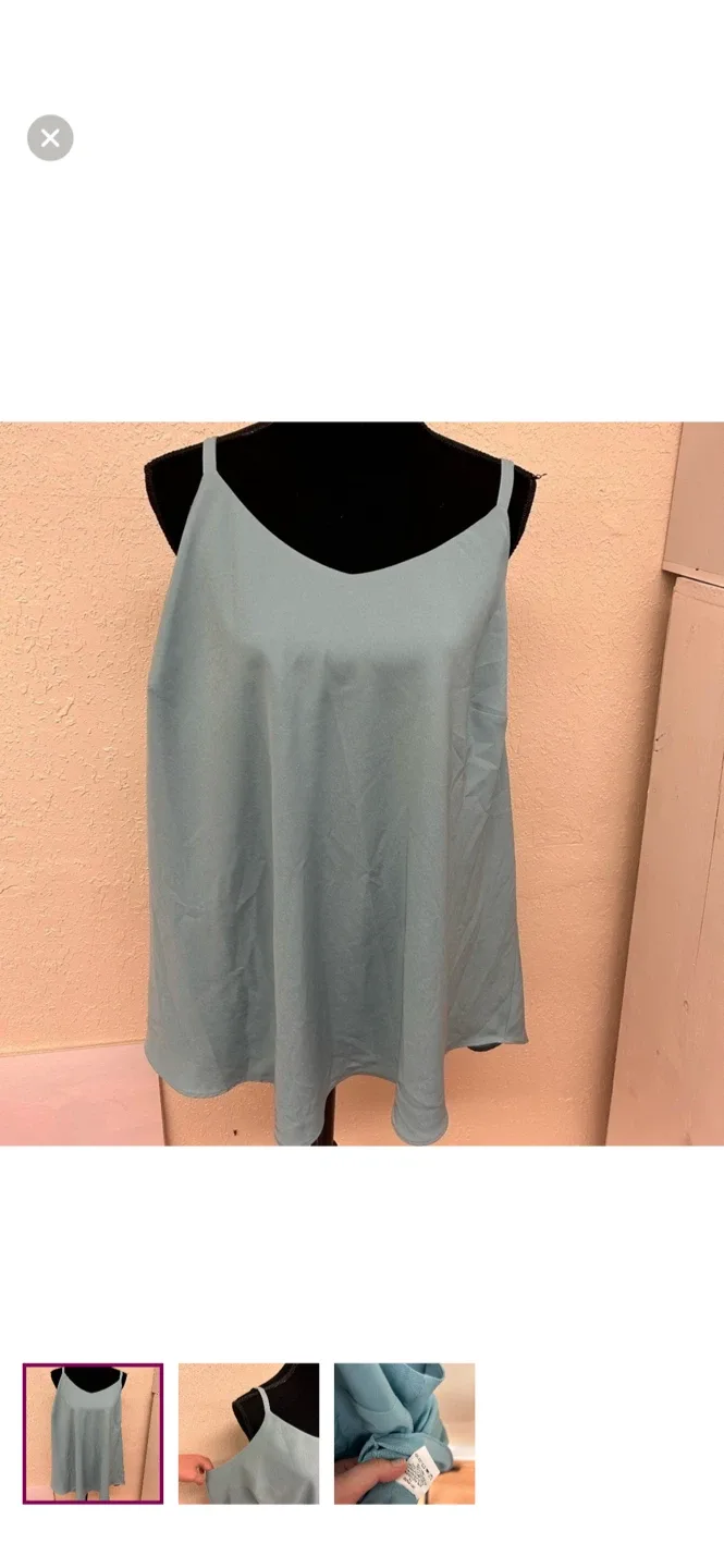 Penningtons plus size Blue Cami Top