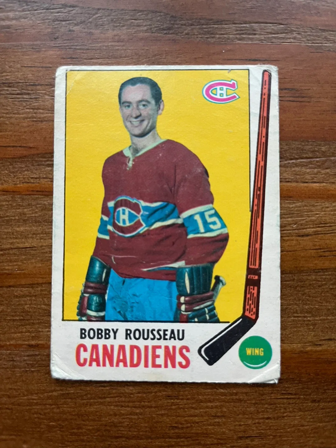 1969 O-PEE-CHEE 9 BOBBY ROUSSEA