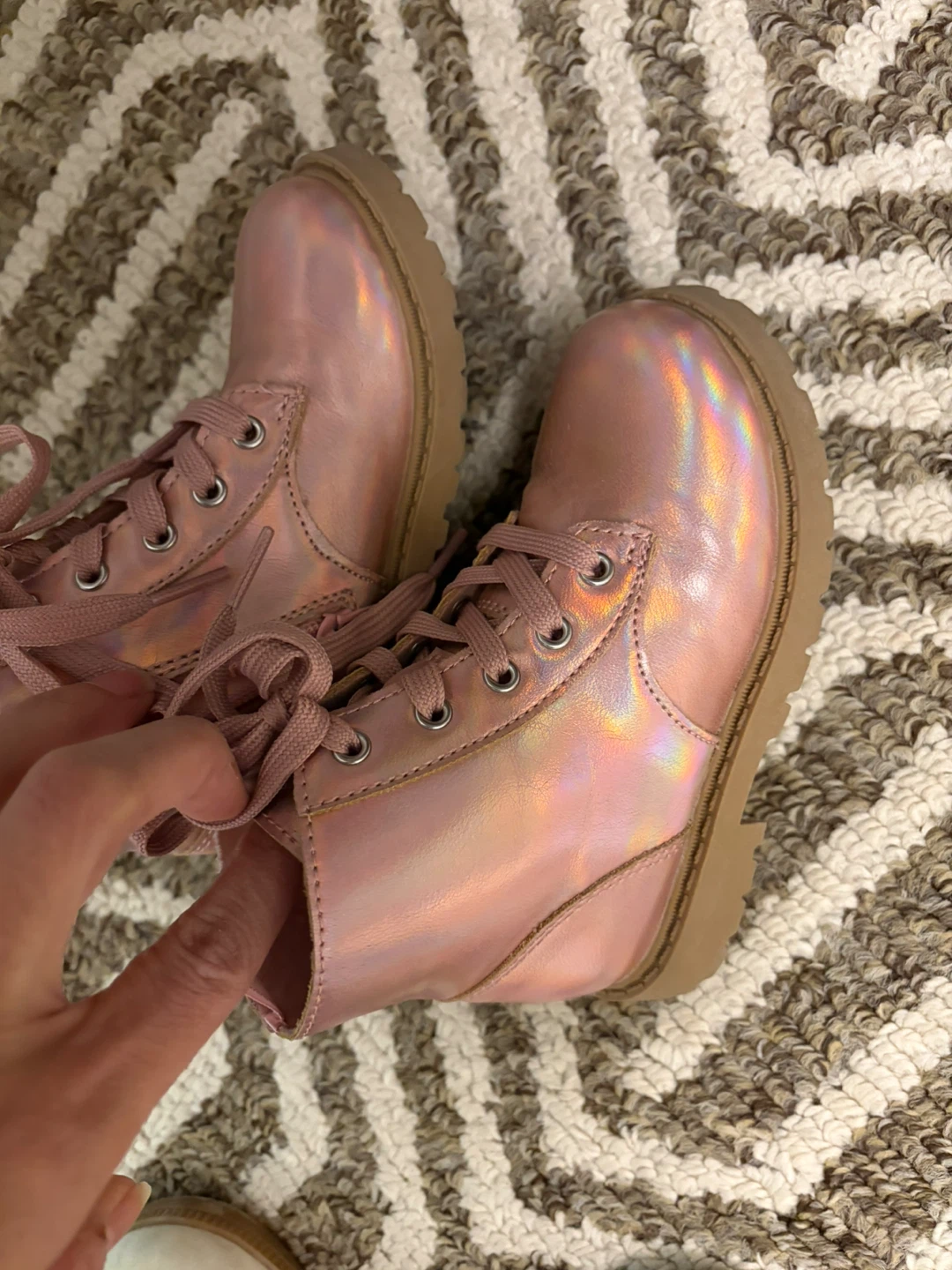 Old Navy Pink Toddler Boots - Size 9 - photo 3