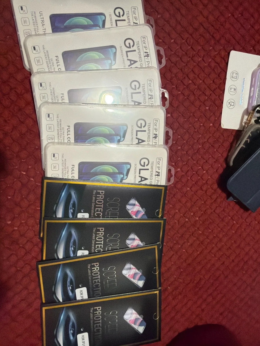 iPhone 14/Pro Tempered Glass Screen Protectors