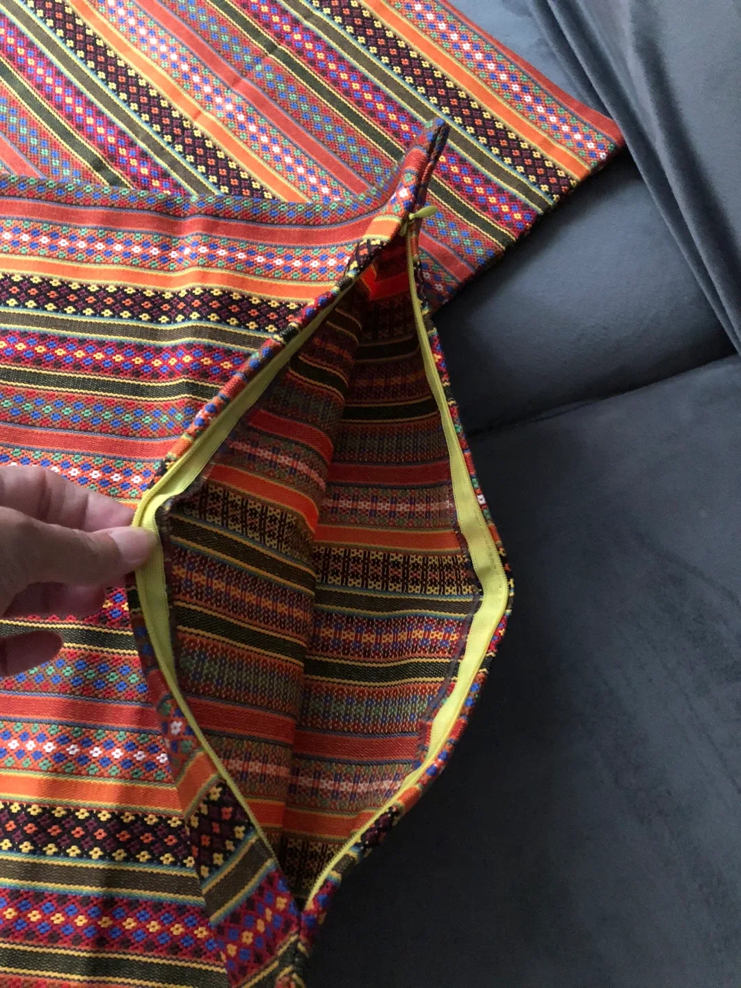 Striped Decorative Throw Pillow Cover, New image indicator(5)