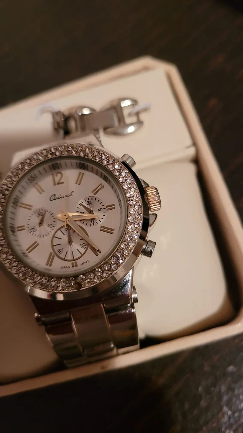 Osiwch Women's Rhinestone Watch