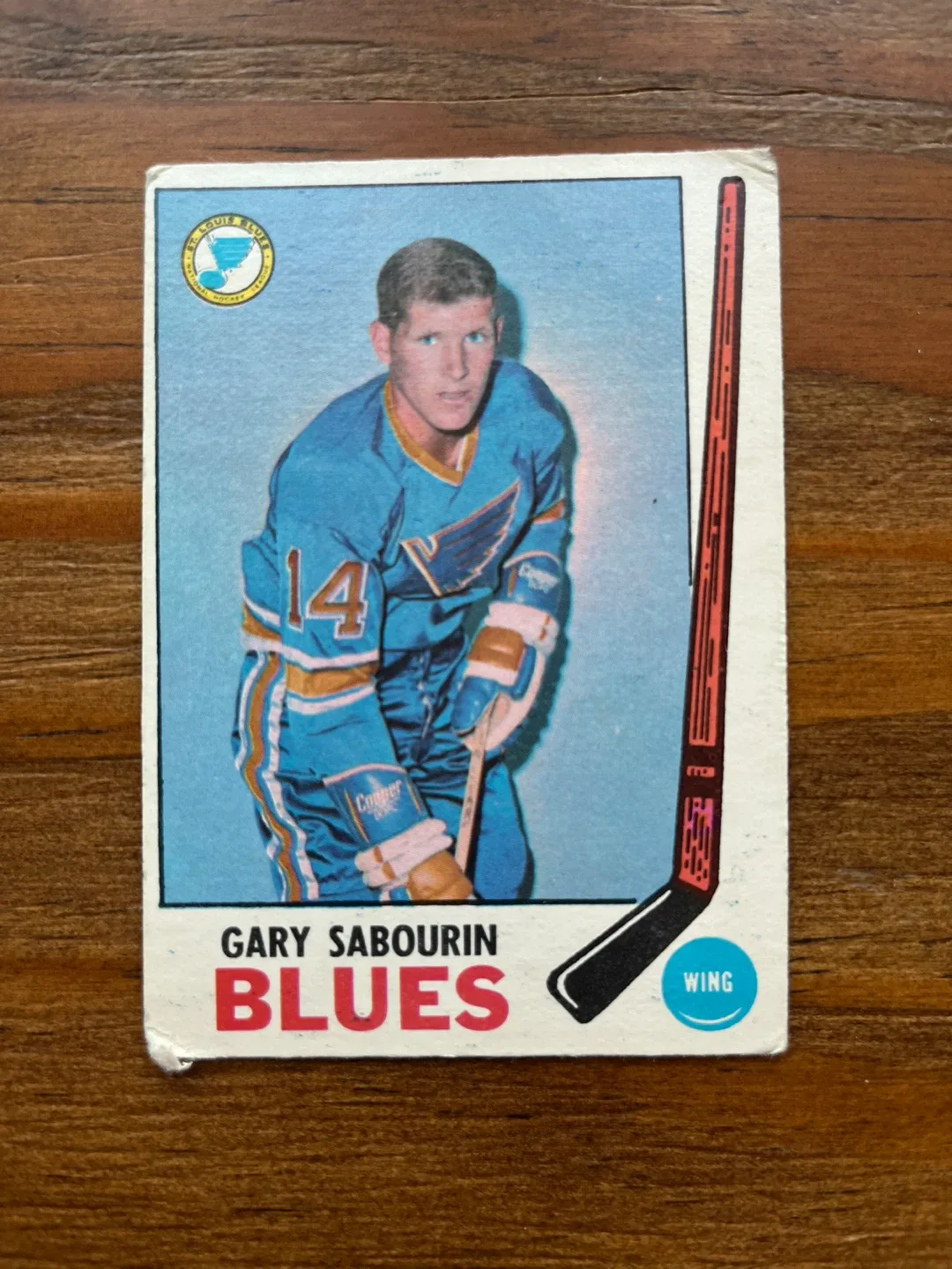 1969 O-PEE-CHEE 19 GARY SABOURIN