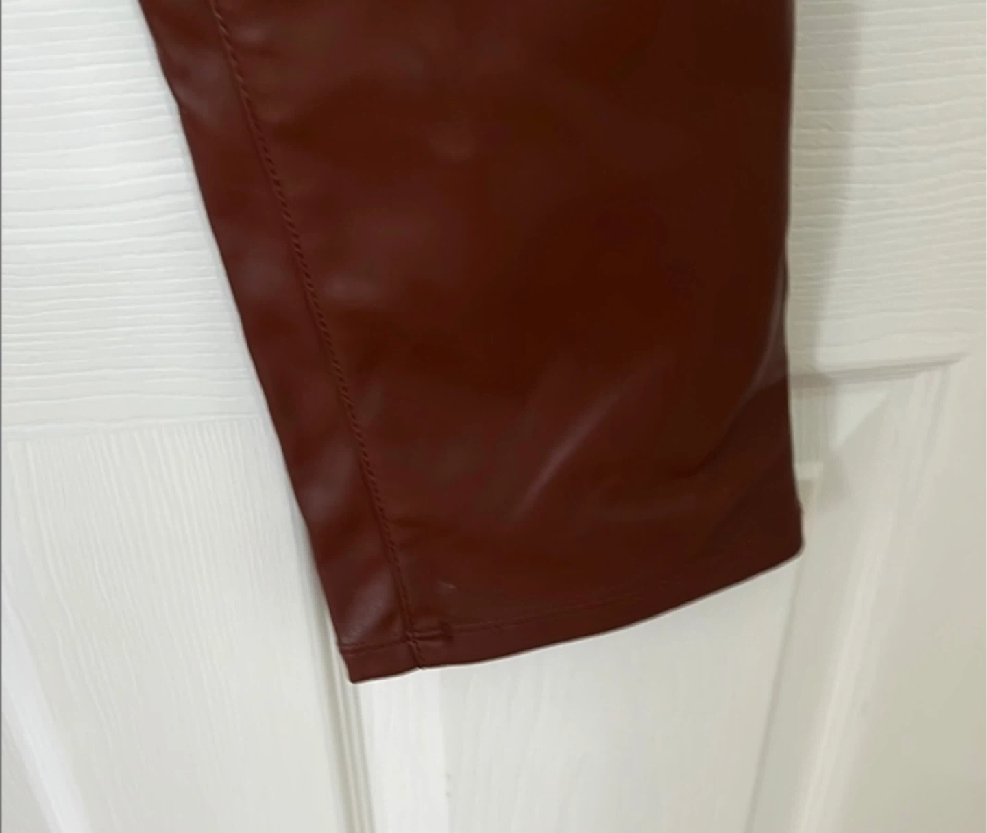 Design Lab Faux Leather Pants - Size 27 - photo 3