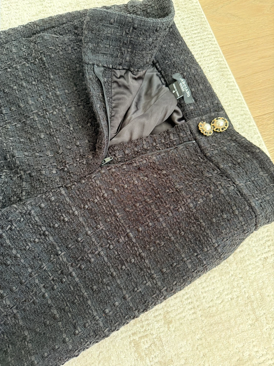 Guess Marciano Black Tweed Pants - photo 2