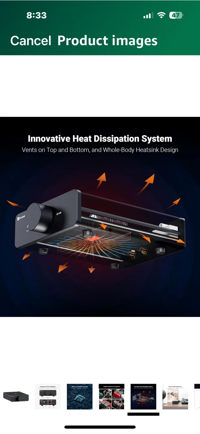 Fosi Audio V3 Stereo Amplifier - Home Audio image indicator(6)