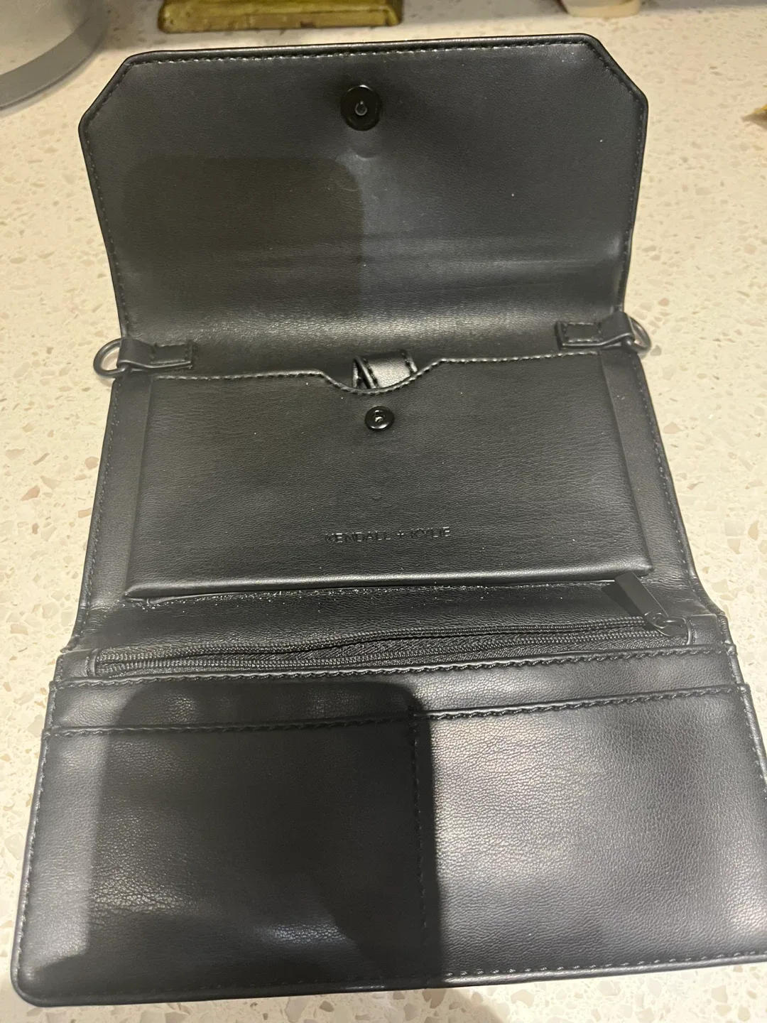 Kendall + Kylie Black Clutch image indicator(4)