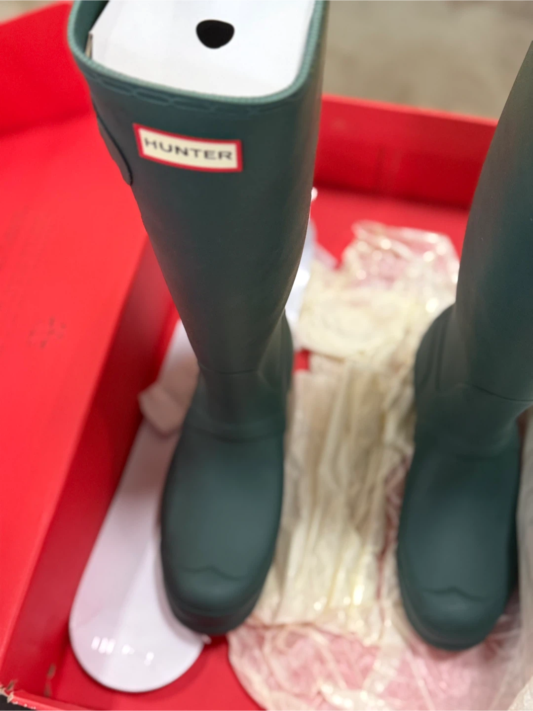 Hunter Original Tall Rain Boots - UK 7/ US 9 - photo 3