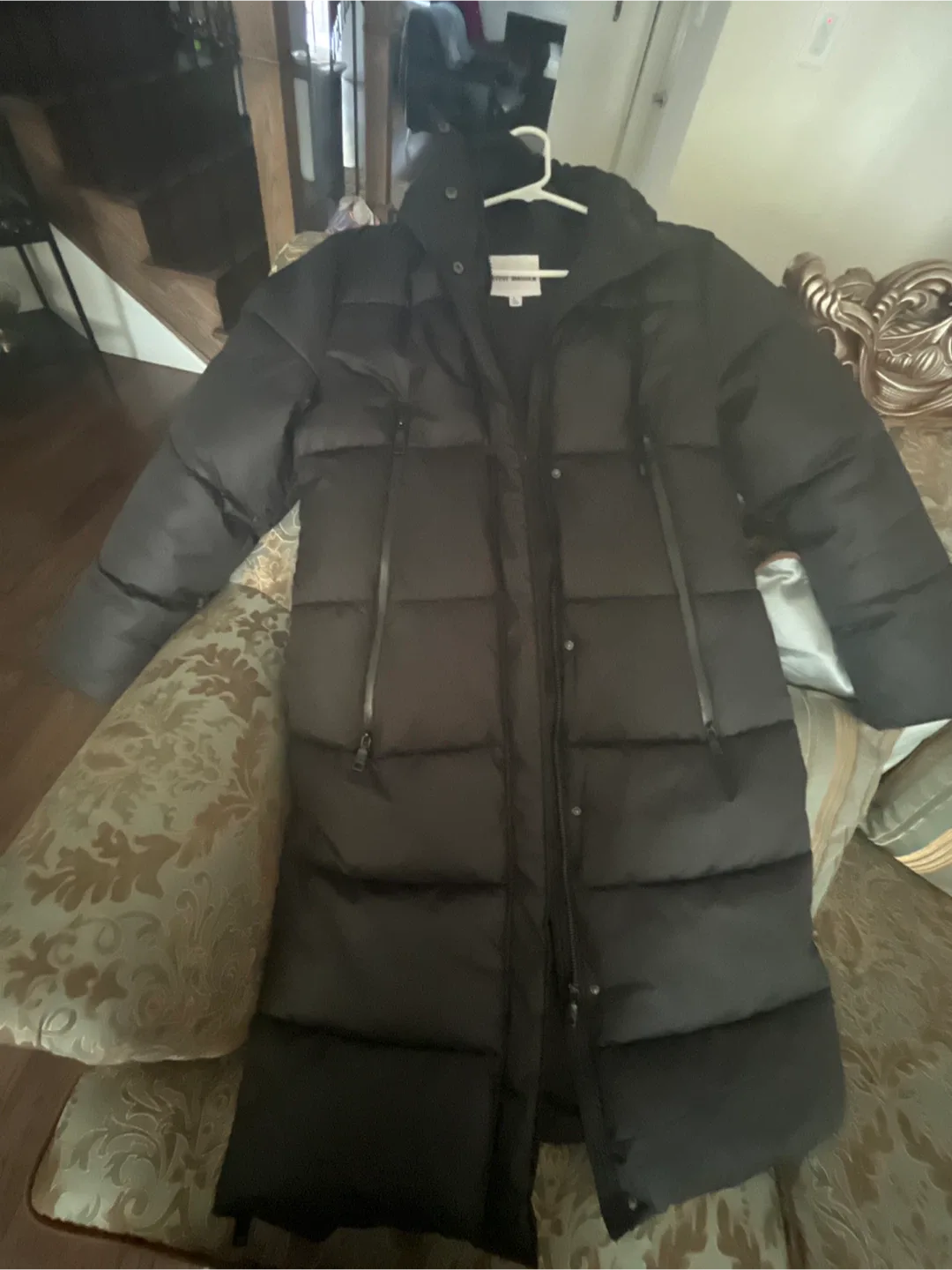 Steve Madden Black Puffer Coat - Size L