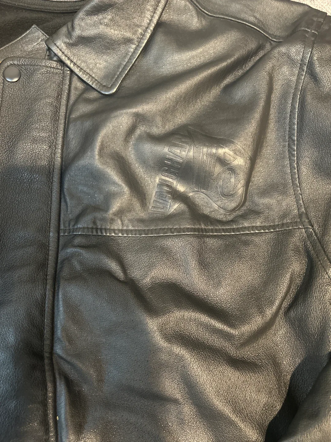 DISCOUNTED  Leather Jacket - XL image indicator(3)