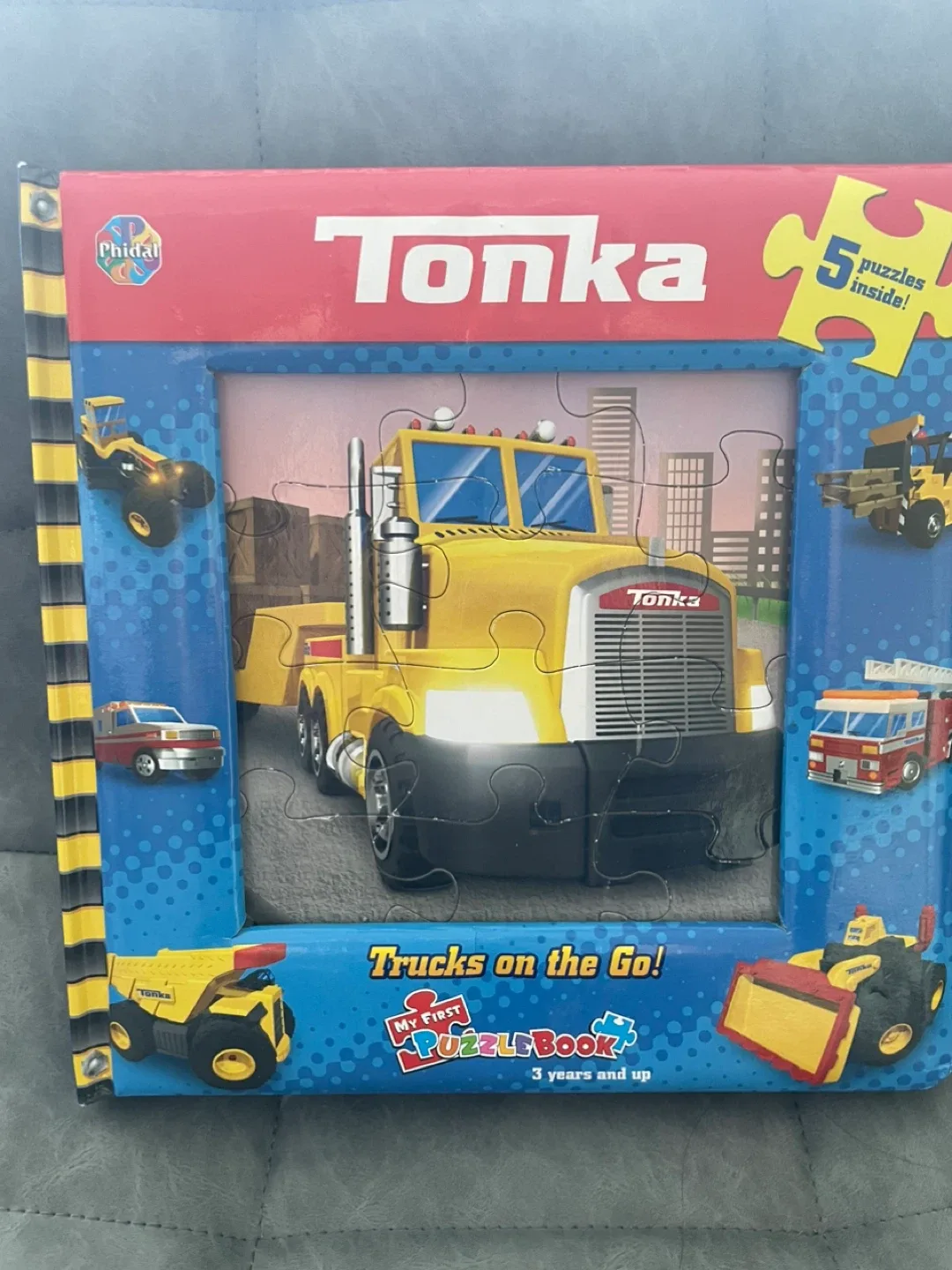 Tonka Trucks My First Puzzle Book