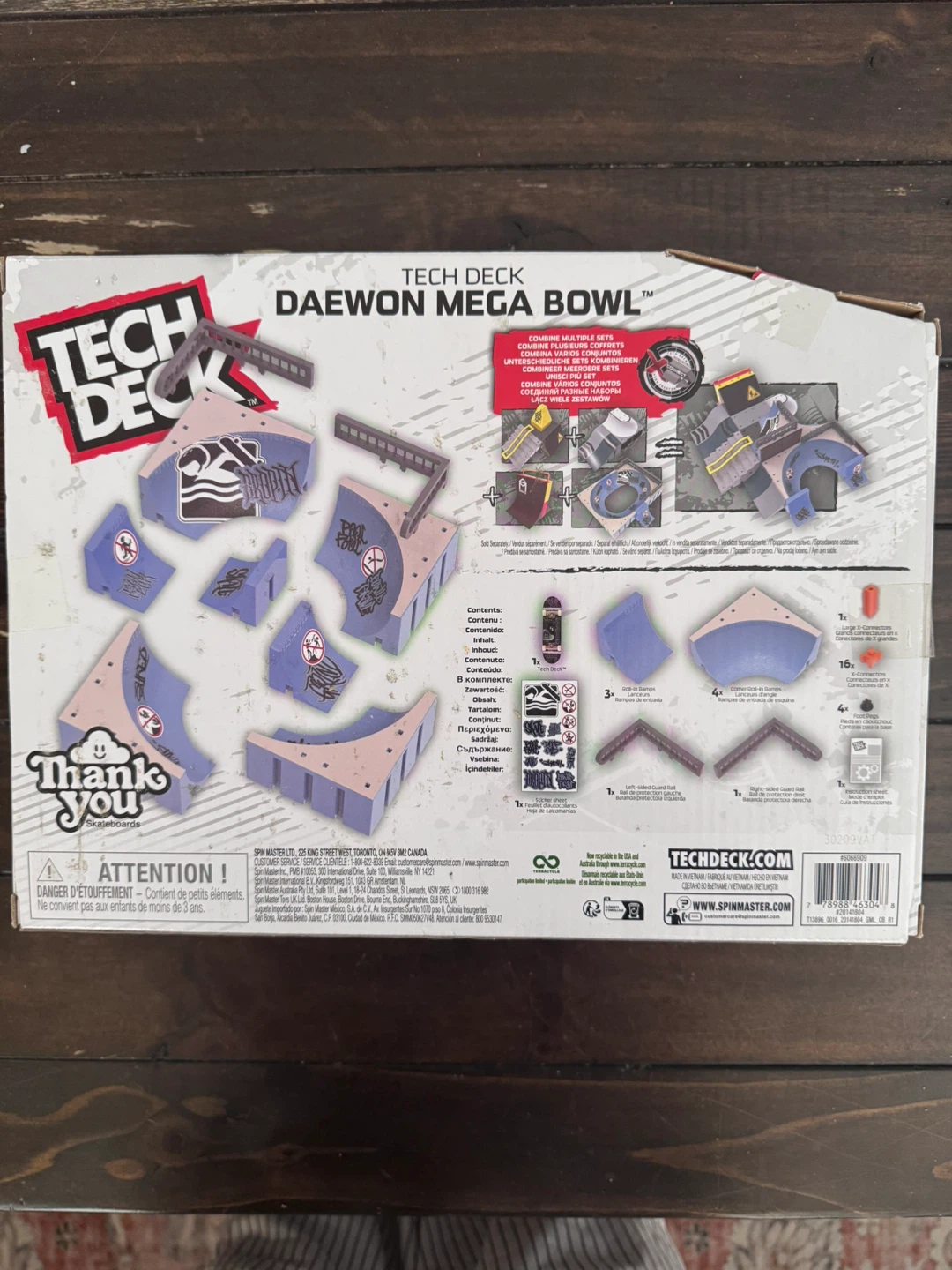 Tech Deck Daewon Mega Bowl