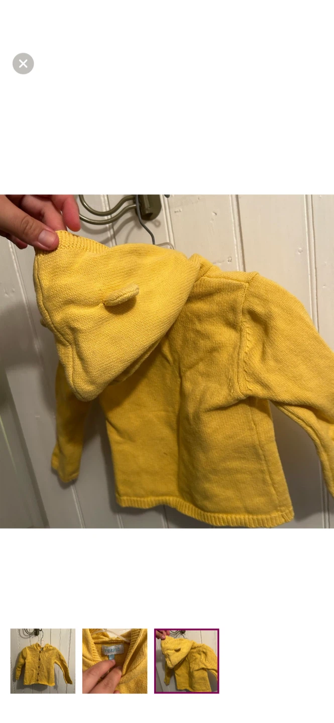 Pekkle Yellow Sweater 24M - photo 3