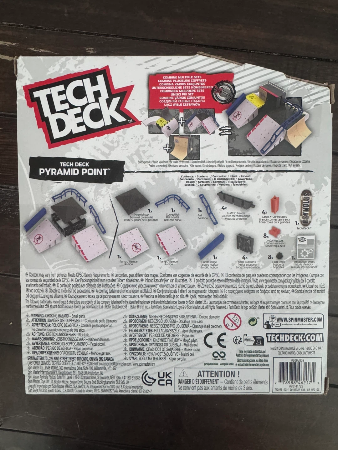Tech Deck Bowl Builder Set - Enjoi Skateboard - photo 2