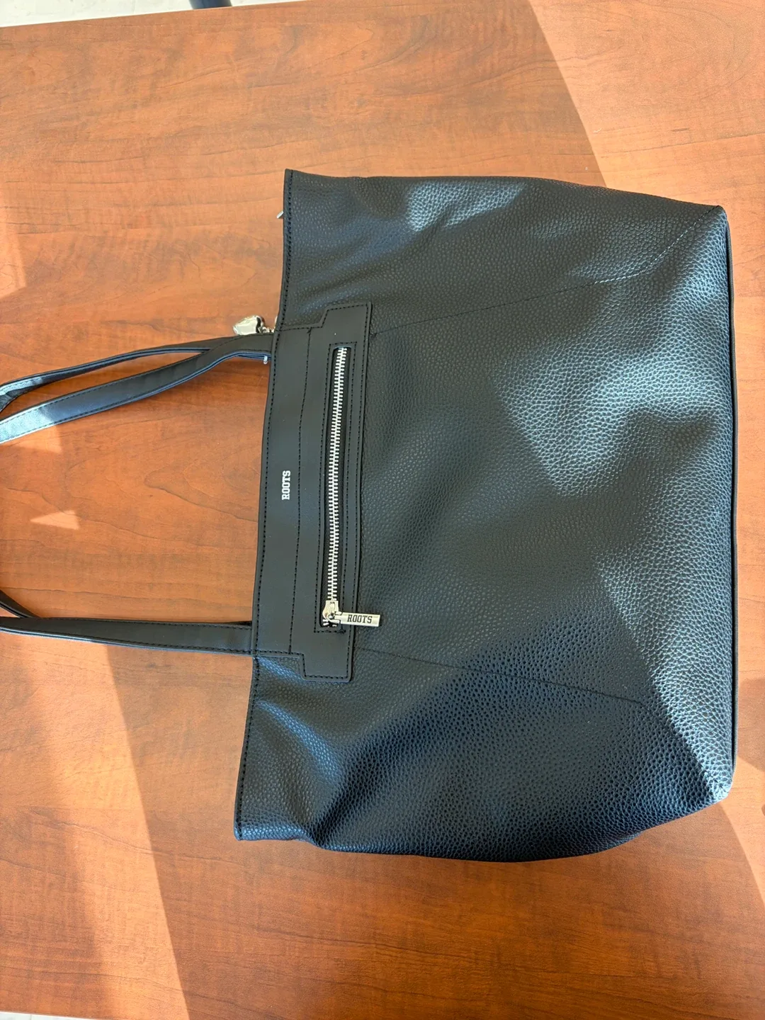 Roots Black Tote Bag