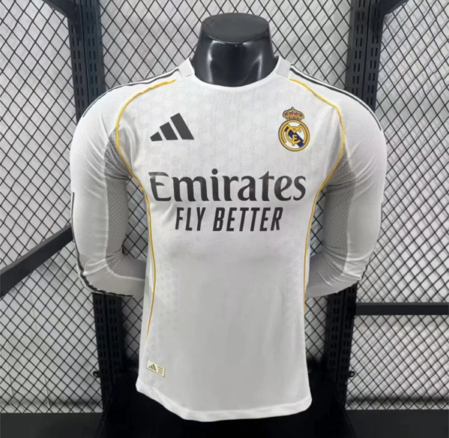 Adidas Real Madrid Long Sleeve Jersey