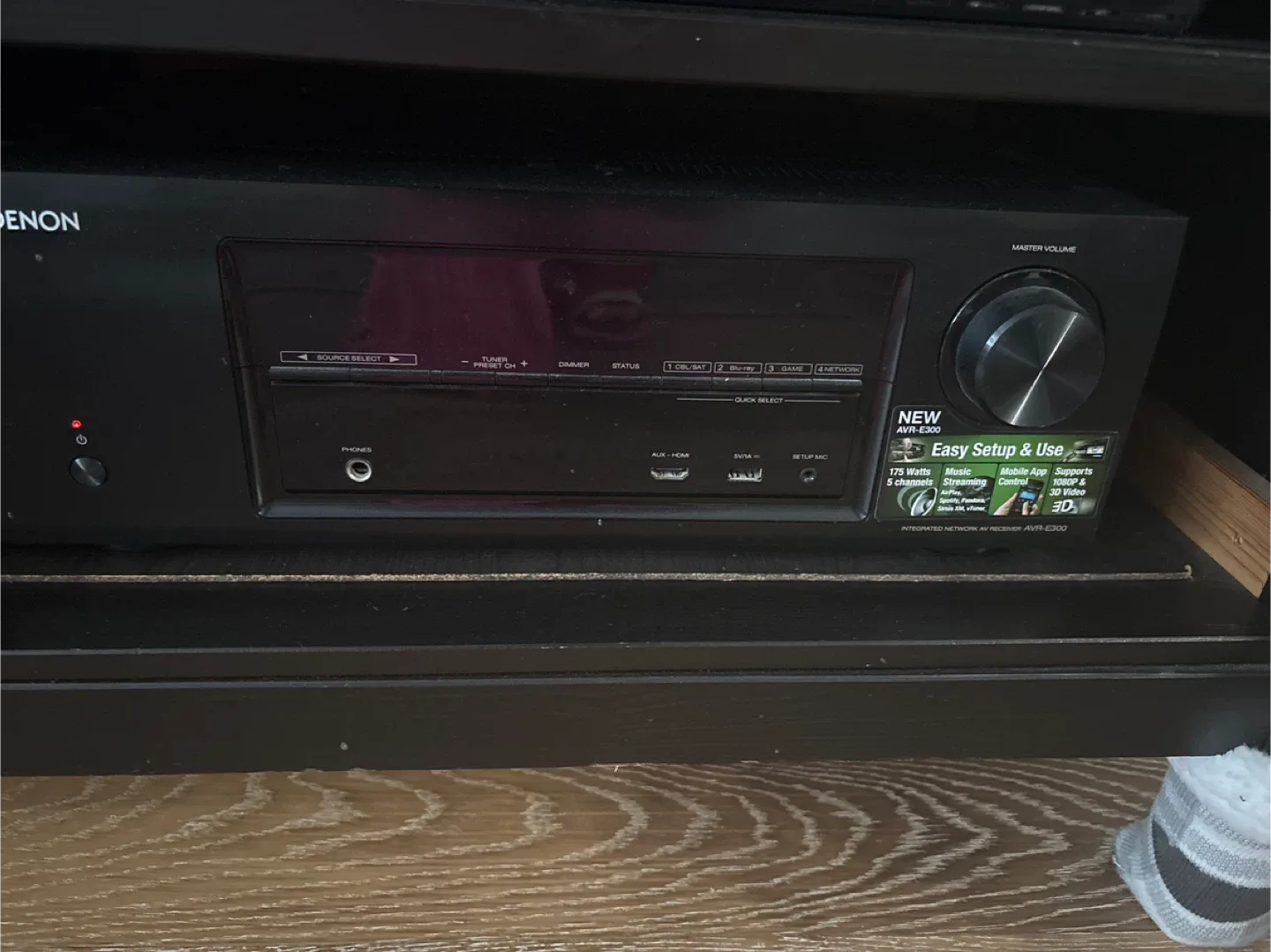 Denon AVR-E300 Integrated Network AV Receiver