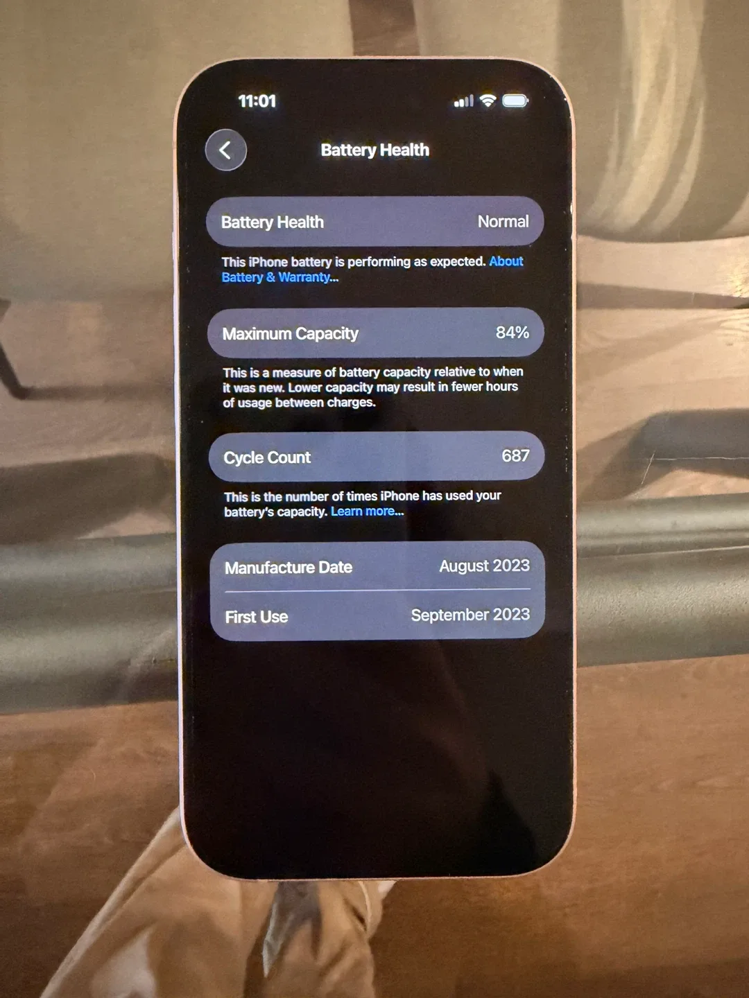 iPhone 15 (Pink) 256GB - Excellent Condition image indicator(3)