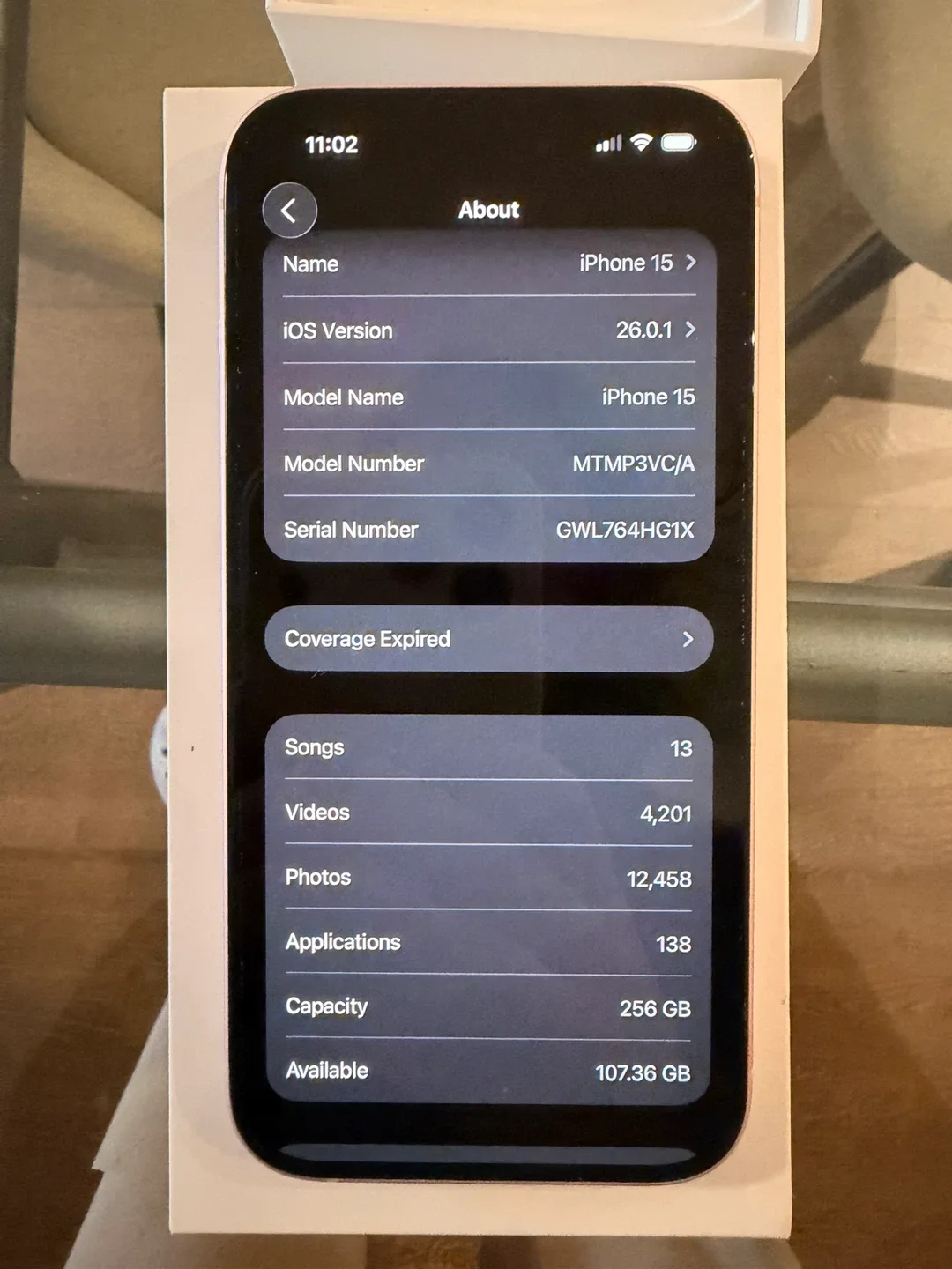 iPhone 15 (Pink) 256GB - Excellent Condition image indicator(4)