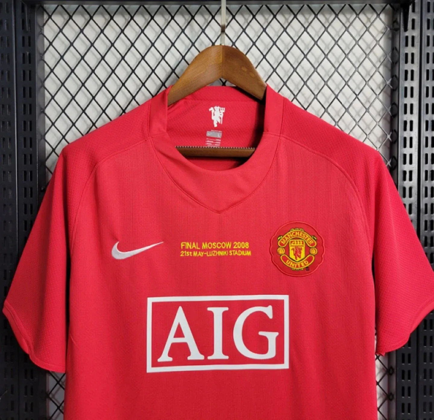 Manchester United 2008 Moscow Final Jersey image indicator(2)