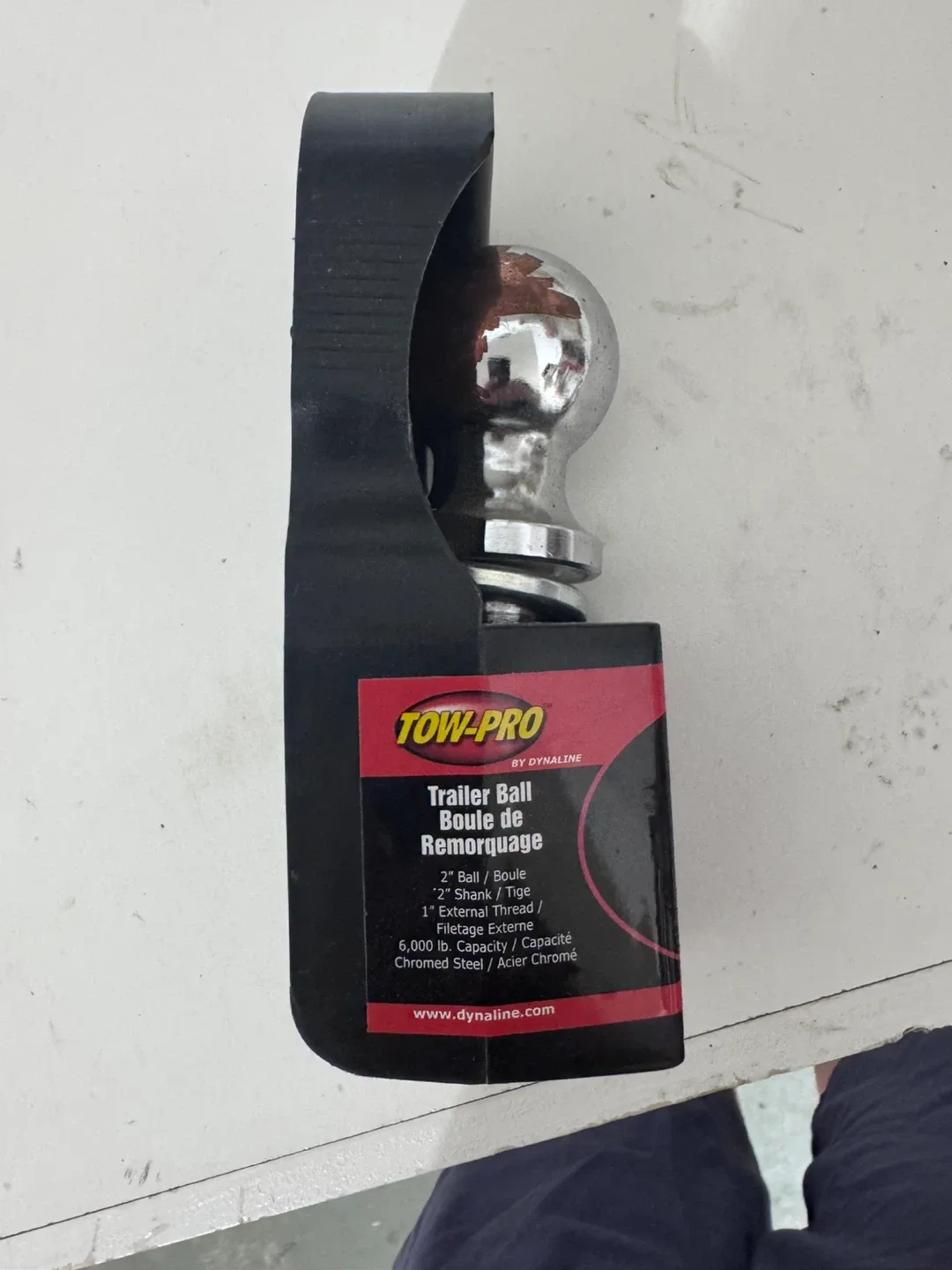 Tow-Pro by DYNAlINE 2" Trailer Ball - NEW image indicator(2)