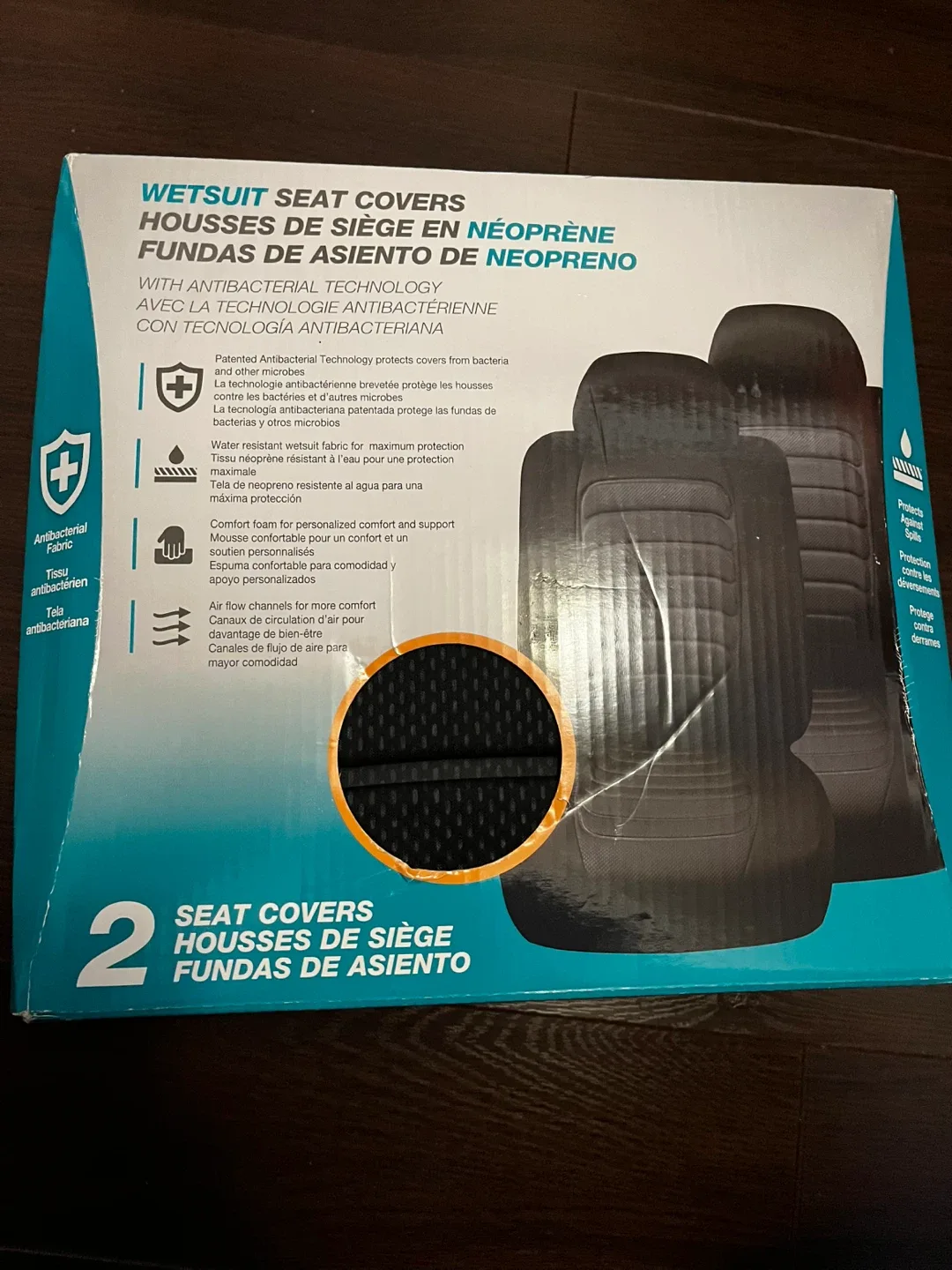 Wetsuit Seat Covers - Set of 2 - BNIB