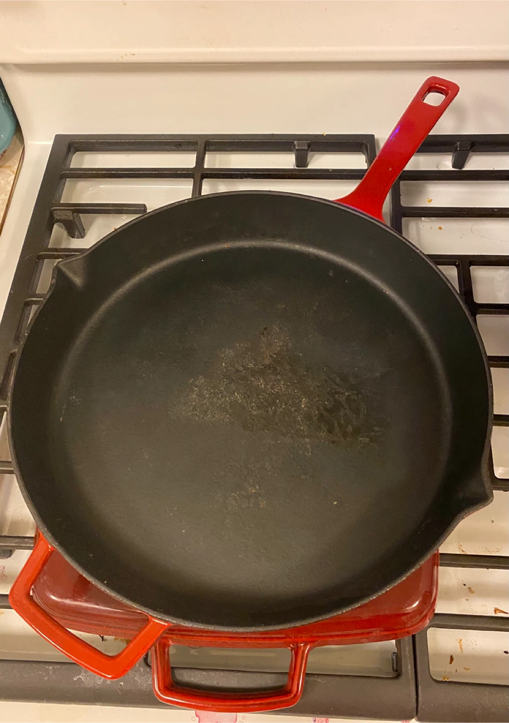 Martha Stewart Cast Iron Grill Pan & Cast Iron Frying Pan