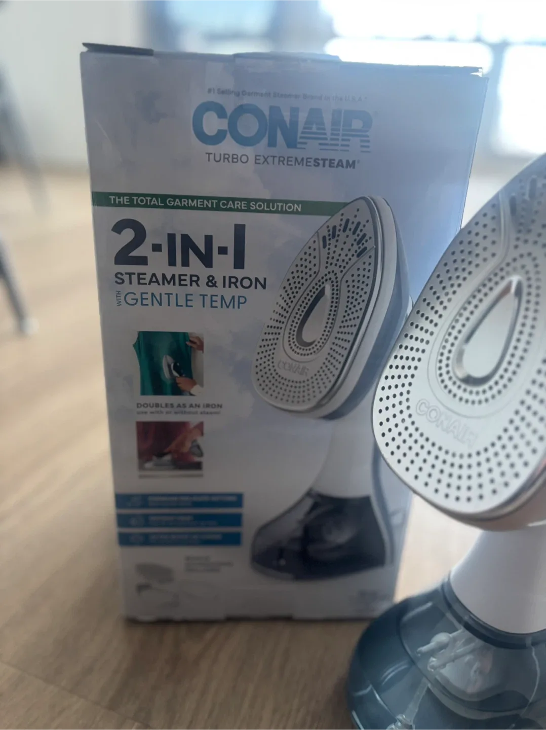Conair Turbo ExtremeSteam 2-in-1 Steamer & Iron