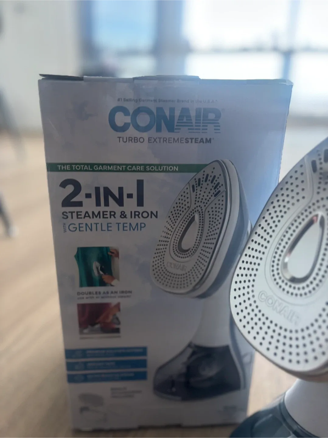 Conair Turbo ExtremeSteam 2-in-1 Steamer & Iron image indicator(3)