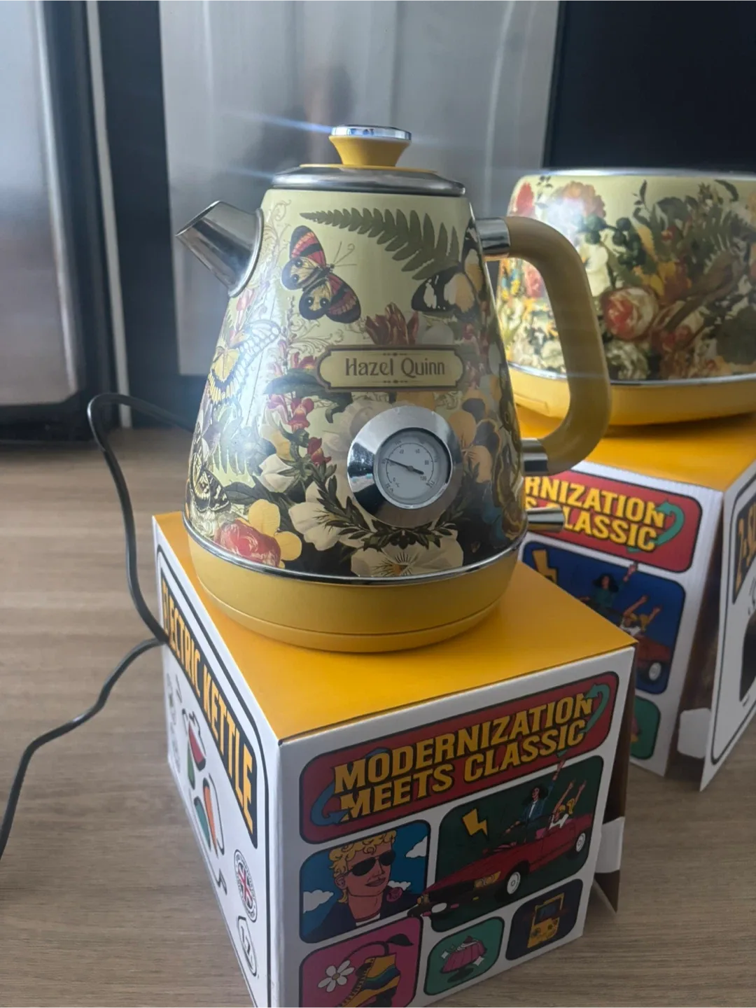 Hazel Quinn Kettle & Toaster Set