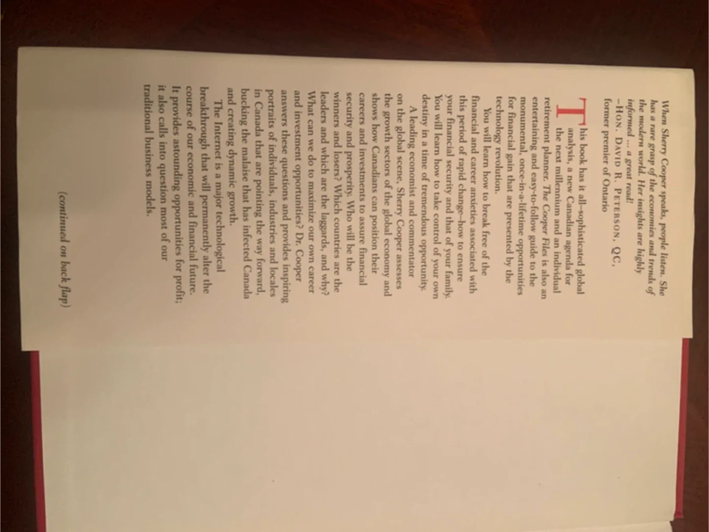 The Cooper Files by Sherry Cooper image indicator(4)