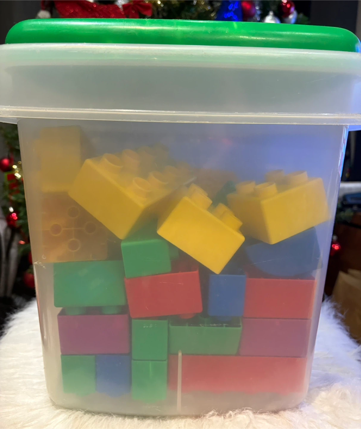 Lego Blocks in Storage Container - photo 2