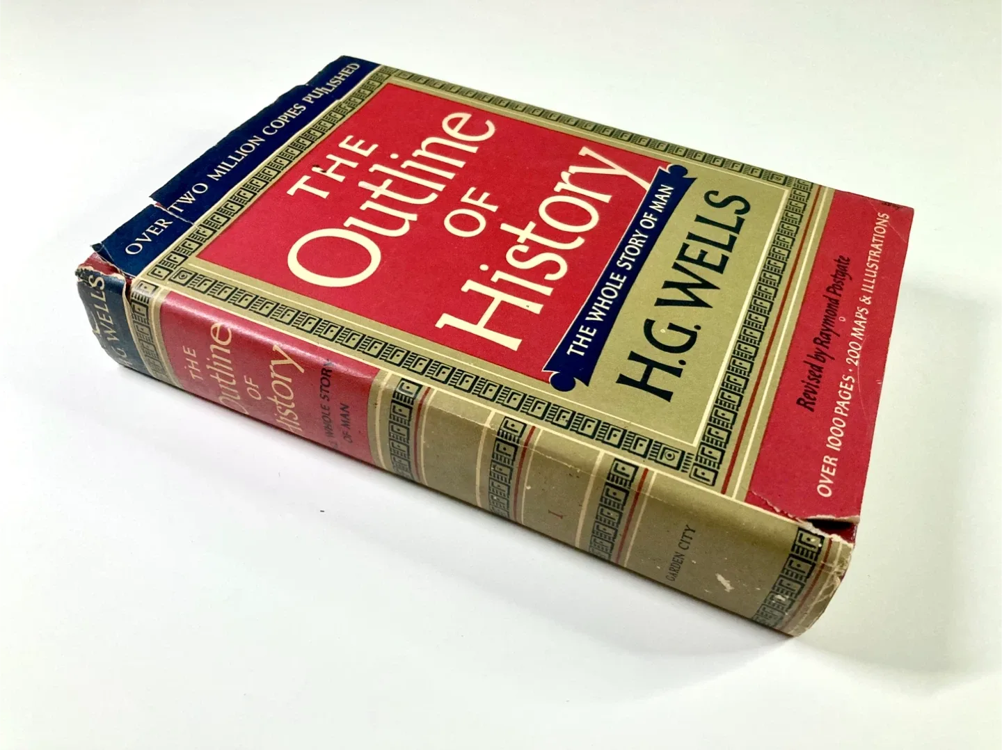 Vintage copy: The Outline of History Vol. I by H.G. Wells